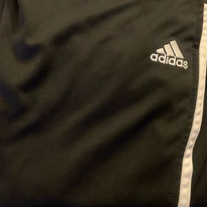 Adidas 3 stripe track pants
